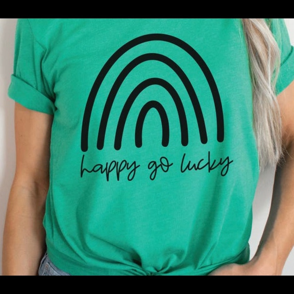 happy go lucky tee